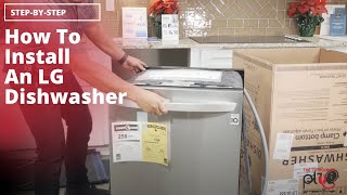 How To Install An LG Dishwasher  Installation