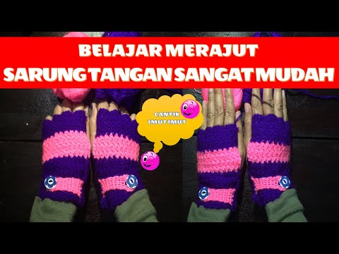 Video: Cara Belajar Merajut Sarung Tangan