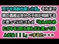【コトメがクズな話】双子を高齢出産した私。それまで親の遺産は自分の子供が相続すると思っていたコトメ「なんのためにガキを2匹も産んだと思ってるんだよ！！！」→すると・・・【スカッと実話ジャパン】