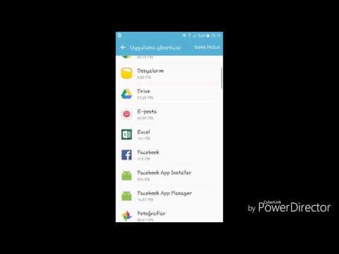 Telefondaki Uygulamaları SD