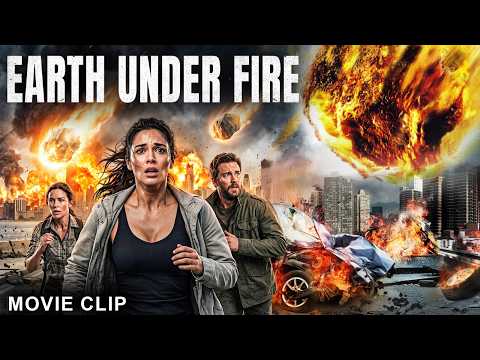 EARTH UNDER FIRE - Best Sci-Fi Action Movie Scenes | Hollywood Movie Hindi Dubbed | Movie Clip