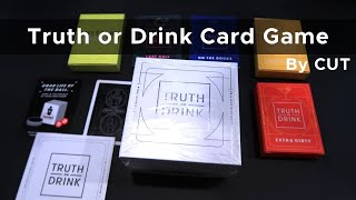 Celebrity Unboxing Truth or Drink Card Game by CUT Profile