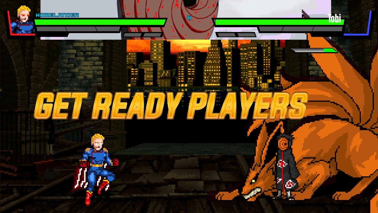 Homelander vs Tobi | Anime All Stars 3 (Mugen) Gameplay #5