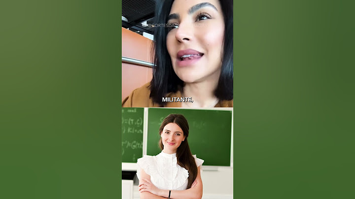 Professora que fala TODES.