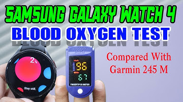 Samsung Galaxy Watch 4 Blood Oxygen Accuracy Test🩸