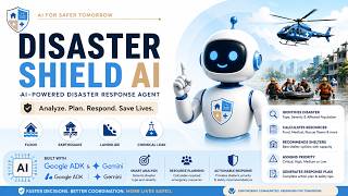 DisasterShieldAI | AI-Powered Disaster Response Agent using Google ADK & Gemini | Demo
