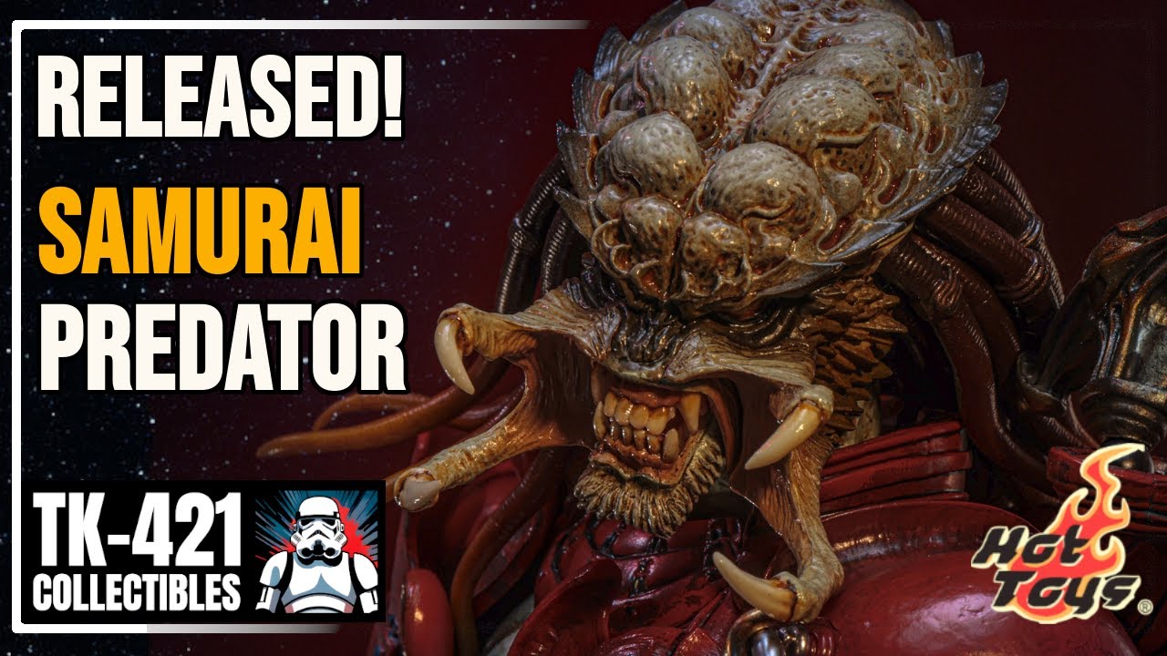 Released! Hot Toys AKAONI SAMURAI PREDATOR – The RED Armour Looks
