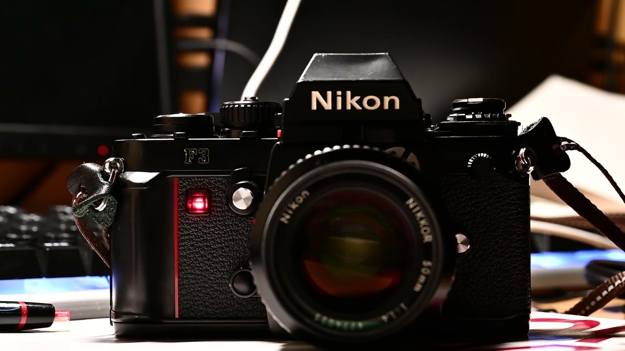 Nikon F3 ボディ ジャンク セルフタイマー作動 Nikon F3 セルフタイマー動作 - YouTube