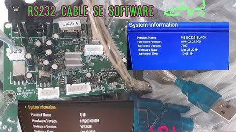 gx6605s av card software with rs232.