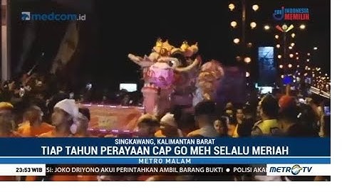 Puncak Perayaan Cap Go Meh di Singkawang
