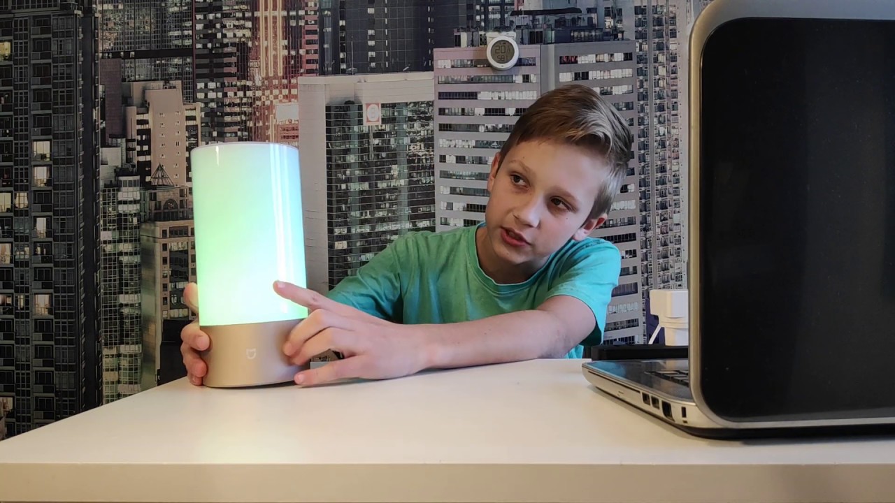 Распаковка Mi Bedside Lamp/max news