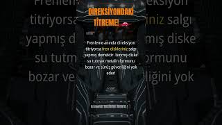DİREKSİYONDAKİ TİTREME! 🚗 (Fren Diski Salgısı)