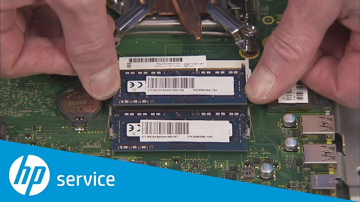 Upgrade or Replace the Memory | Pavilion 23-g000 All-in-One PCs | HP Support