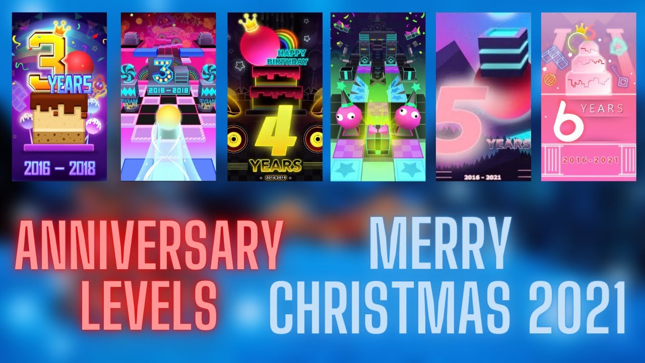 Rolling Sky | Anniversary Levels (Official and Fanmade) [Christmas 2021] | EINZEL