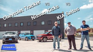 Chevrolet Tracker VS Nissan Kicks VS KIA Seltos  ¿Cuál es mejor compra? | Autocosmos