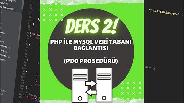 #php #mysqli #veritabanı #pdo Pdo ile Veritabanı Bağlantısı Oluşturma