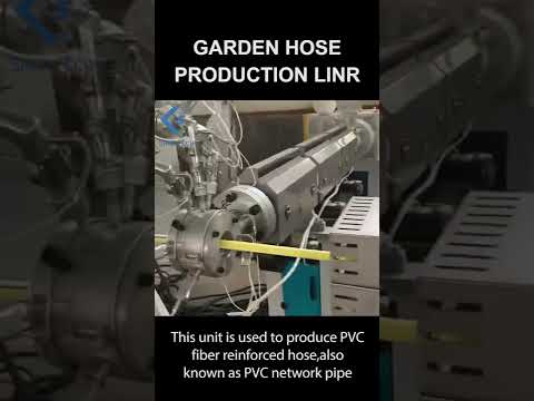 Garden hose production