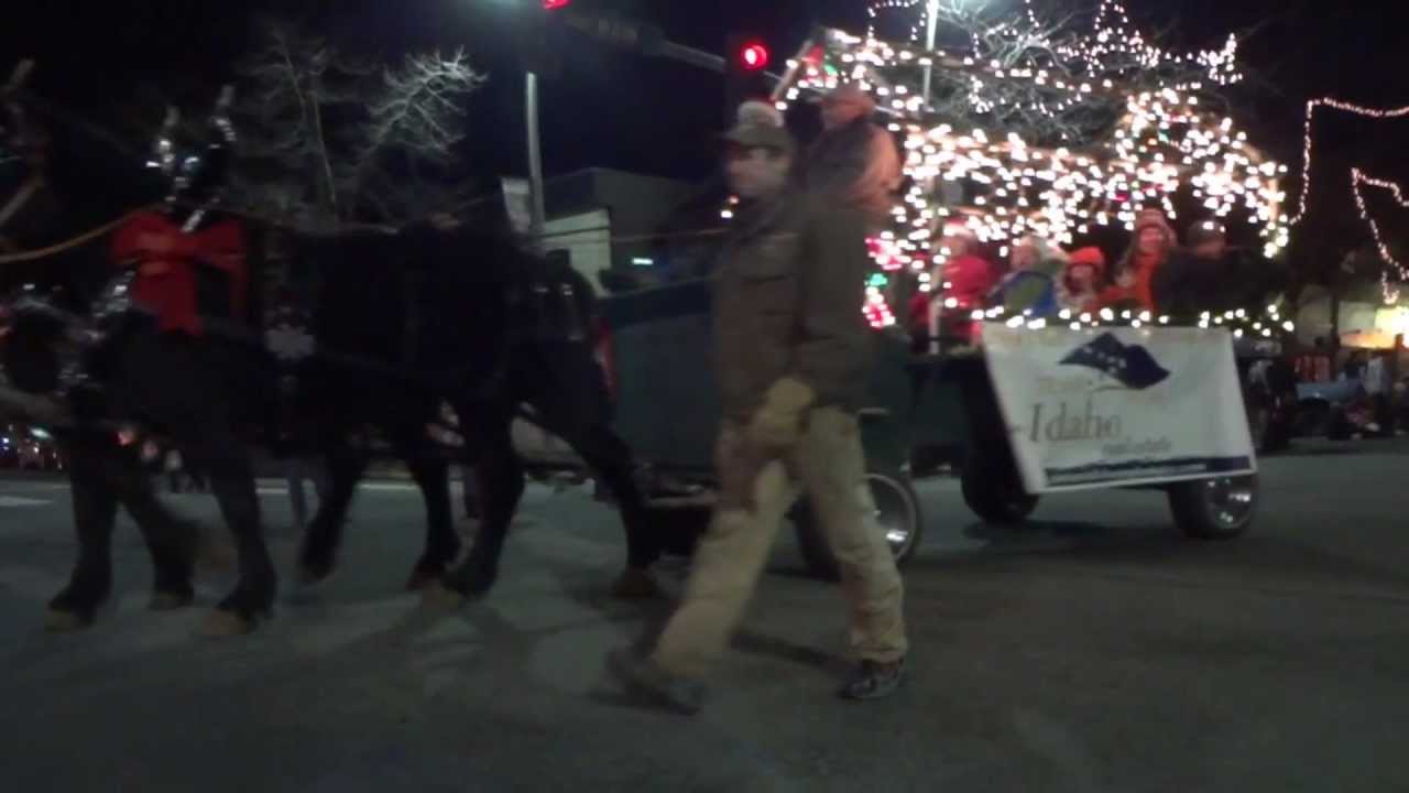City of Moscow light up the night parade