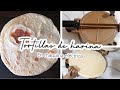 Tortillas de harina en maquina elctrica  suavecitas y deliciosas  receta 