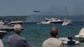 Harrier over Lake Michigan. 7/3/22. Traverse City.