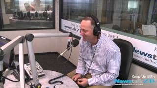 ZBTV: John Key crashes Politics Wedensday