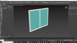Simple window 3ds max