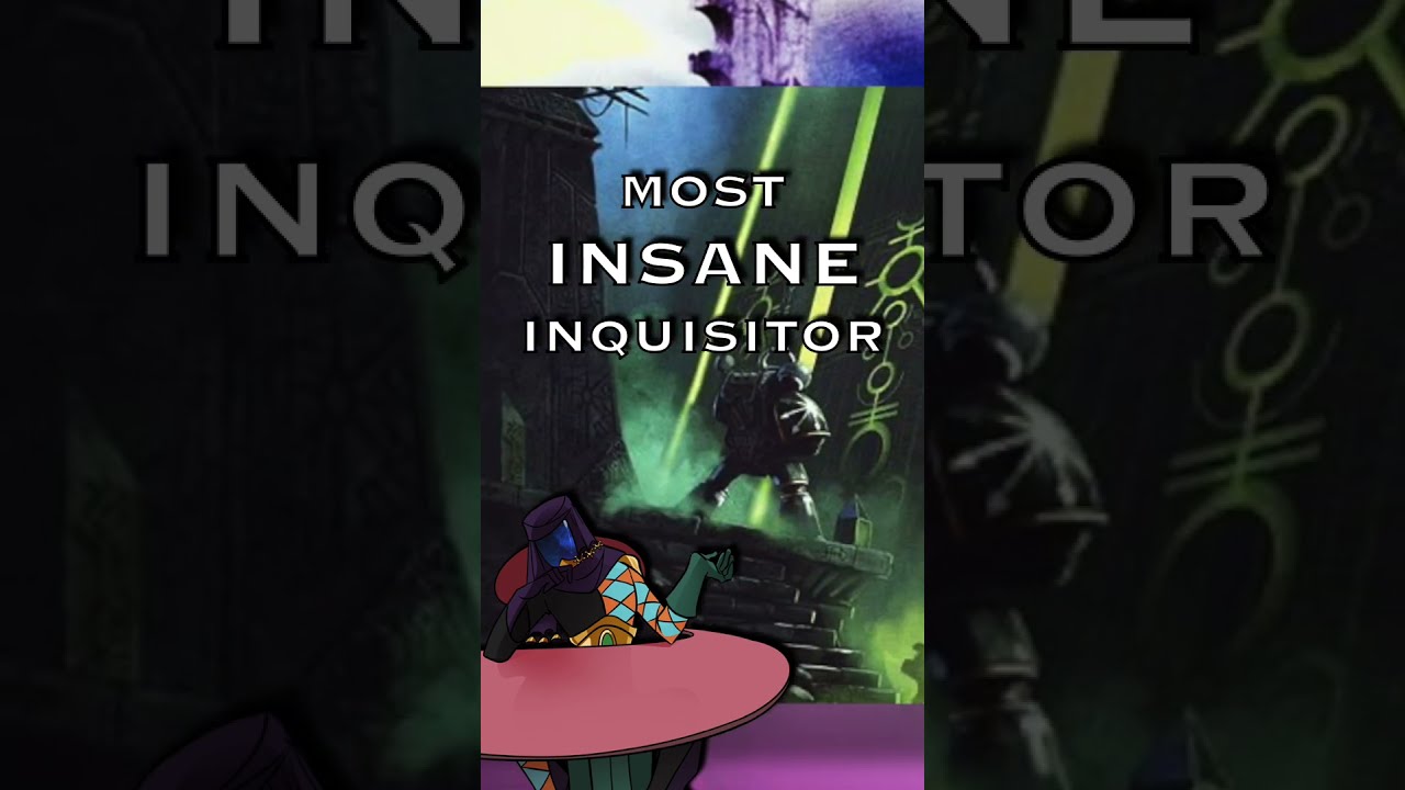 INSANE Inquisitor Quixos Warhammer 40K Lore Short Warhammerlore Warhammer40k 40klore