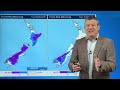 NZ: Windy westerlies to surge back, chance of thunderstorms this week