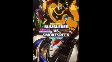 Bumblebee VS Smokescreen #shorts #transformers #rid #tfp #bumblebee #smokescreen