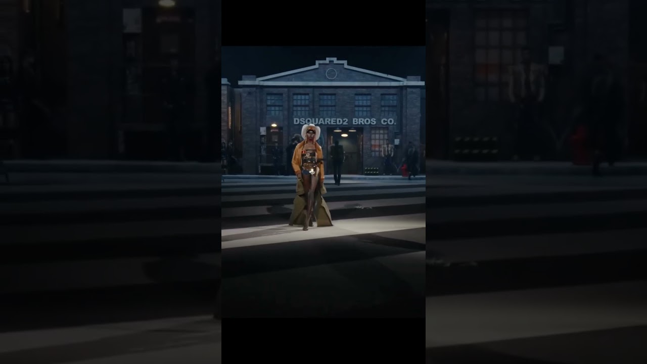 Mary Ukech for Dsquared² Fall 2025 