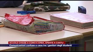 Etg - Scuole chiuse a Como e Erba, aperte a Cantù. Comunicazioni confuse e caos tra i genitori screenshot 4