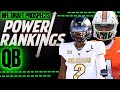 TOP 5 QUARTERBACKS - Power Rankings - 2025 NFL Draft - Top NFL Draft Picks? Fantasy Football