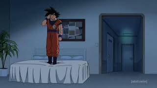 Goku's instant transmission to Bulma's Bedroom English Dub