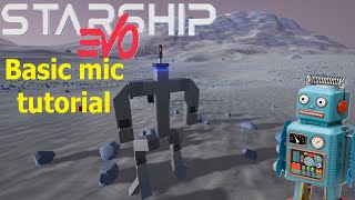 How to make a basic mech in Starship Evo