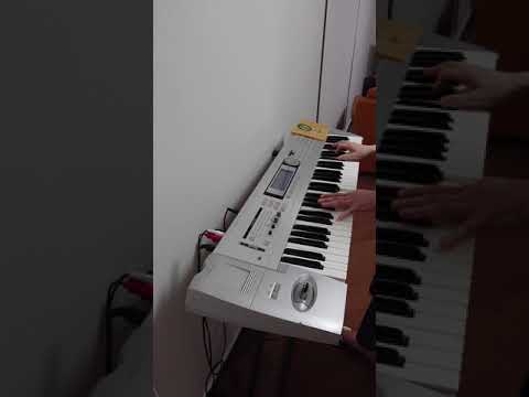 ピアノの練習曲風  ザ・ハイロウズの「夜の背」