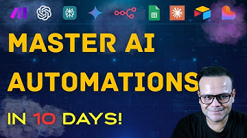 Learn AI Automations in 10 Days. A Complete Beginner Roadmap for Marketers starting from scratch.