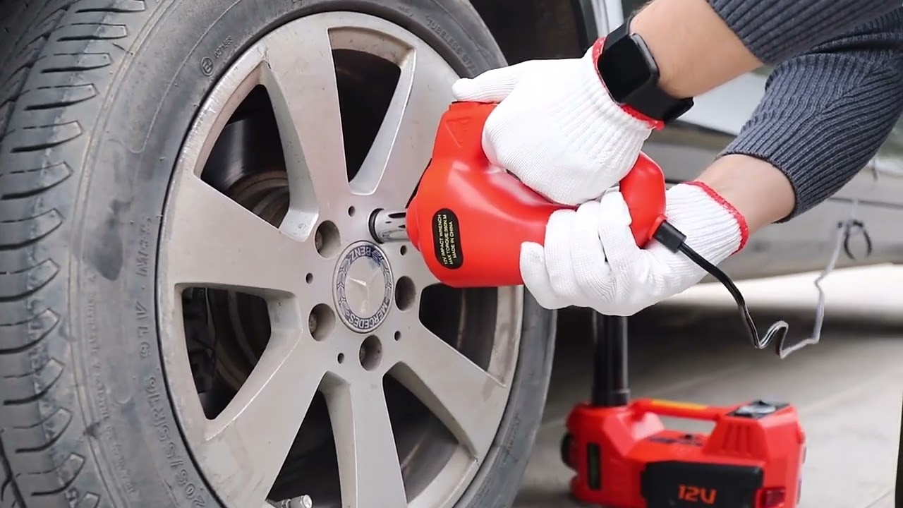 Left Ur Car With 5 in 1electronic Car Jack