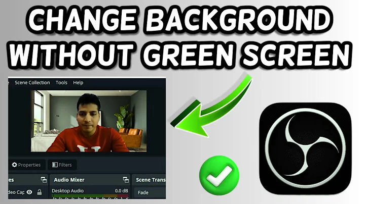 OBS Background removal without green screen!