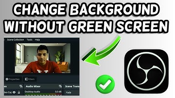 OBS Background removal without green screen!