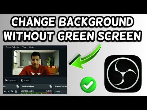 OBS Background removal without green screen!