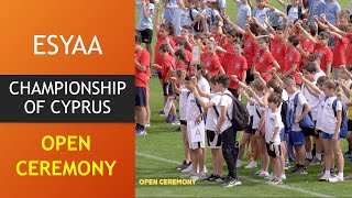Championship Of Cyprus. Esyaa 2023. Open Ceremony
