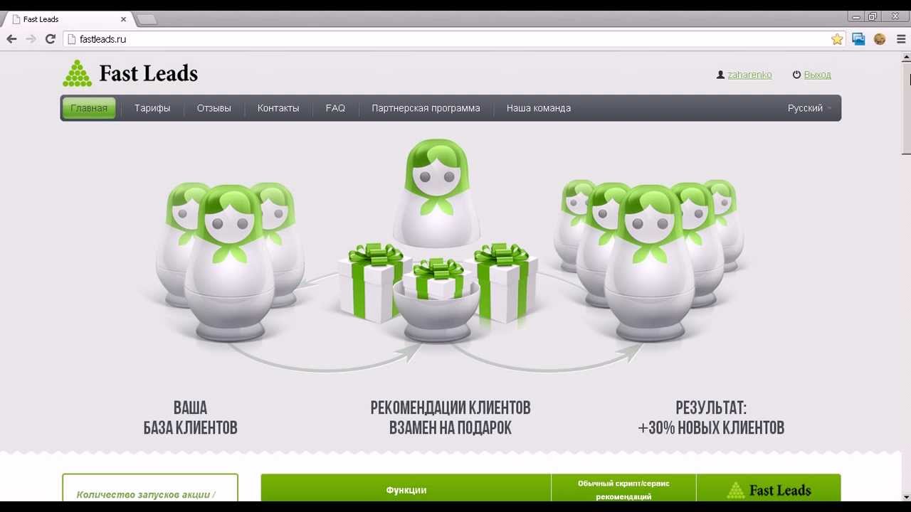 Обновление сервиса рекомендаций Fast Leads