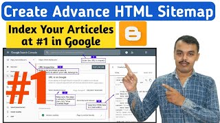 Blogger advance sitemape | Add HTML Sitemap Page in Blogger