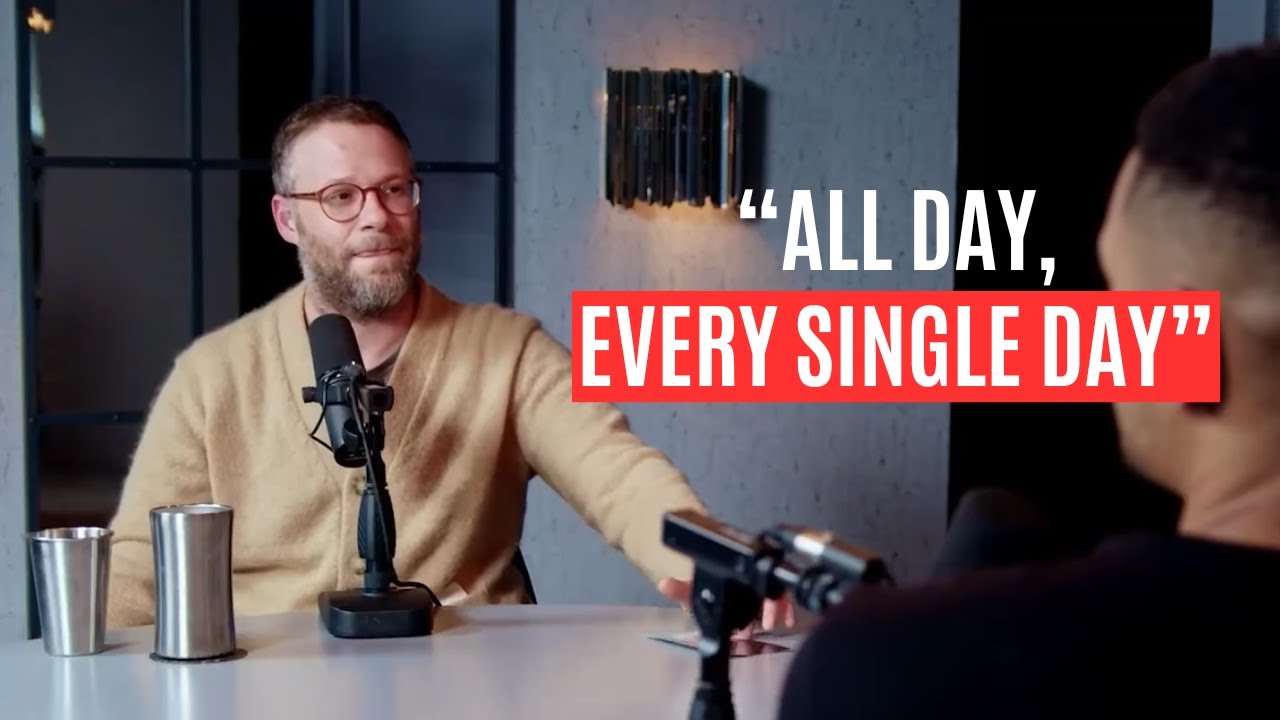Why Seth Rogen NEEDS to smoke weed, "All day, every single day"
