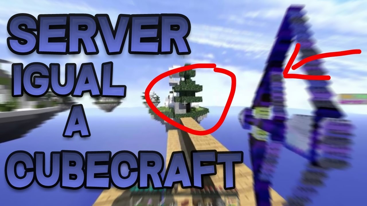 Server Igual A Cubecraft Para Minecraft Pe 0.16.2 - YouTube