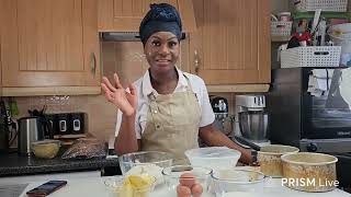 Live Baking Tutorial|how to make Lemon cake from scratch