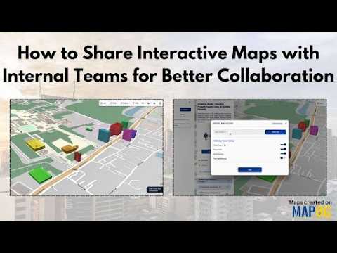 How to Share Interactive Maps Securely with Your Team in MAPOG | RoleBasd Map Access & Collaboration