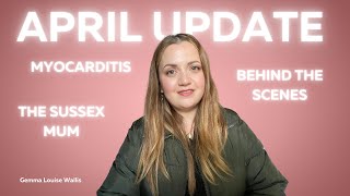Life with MYOCARDITIS - Health Update & APRIL NEWS! by Gemma Louise Wallis 70 views 1 month ago 11 minutes, 20 seconds