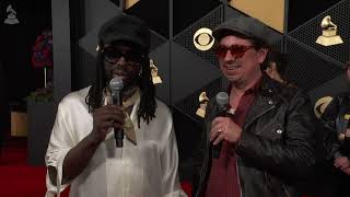 BLACK PUMAS Red Carpet Interview | 2024 GRAMMYs