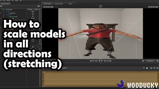 How to scale models in all directions (Stretching) - SFM Tutorials Wealth